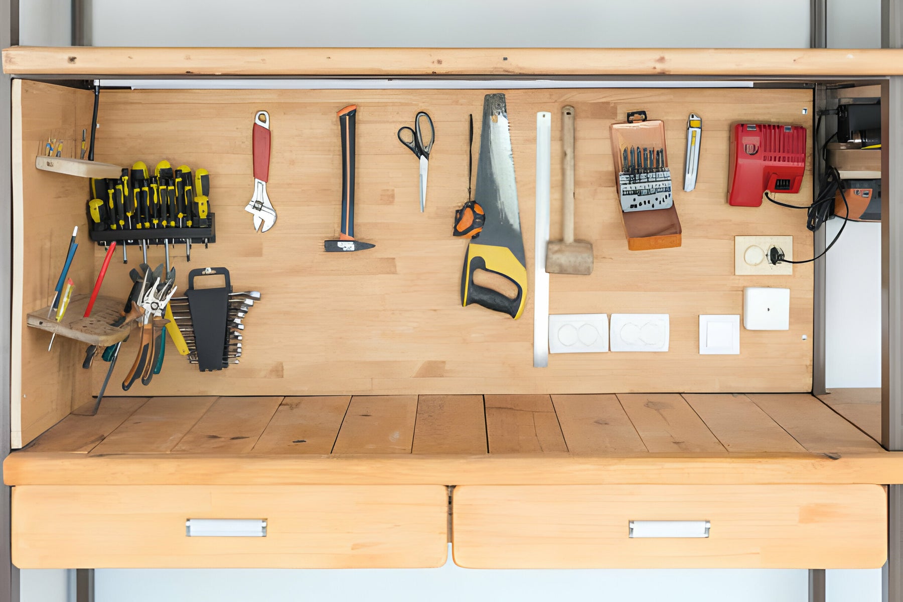 Creating a Functional Workspace: Tool Bench Organization Tip