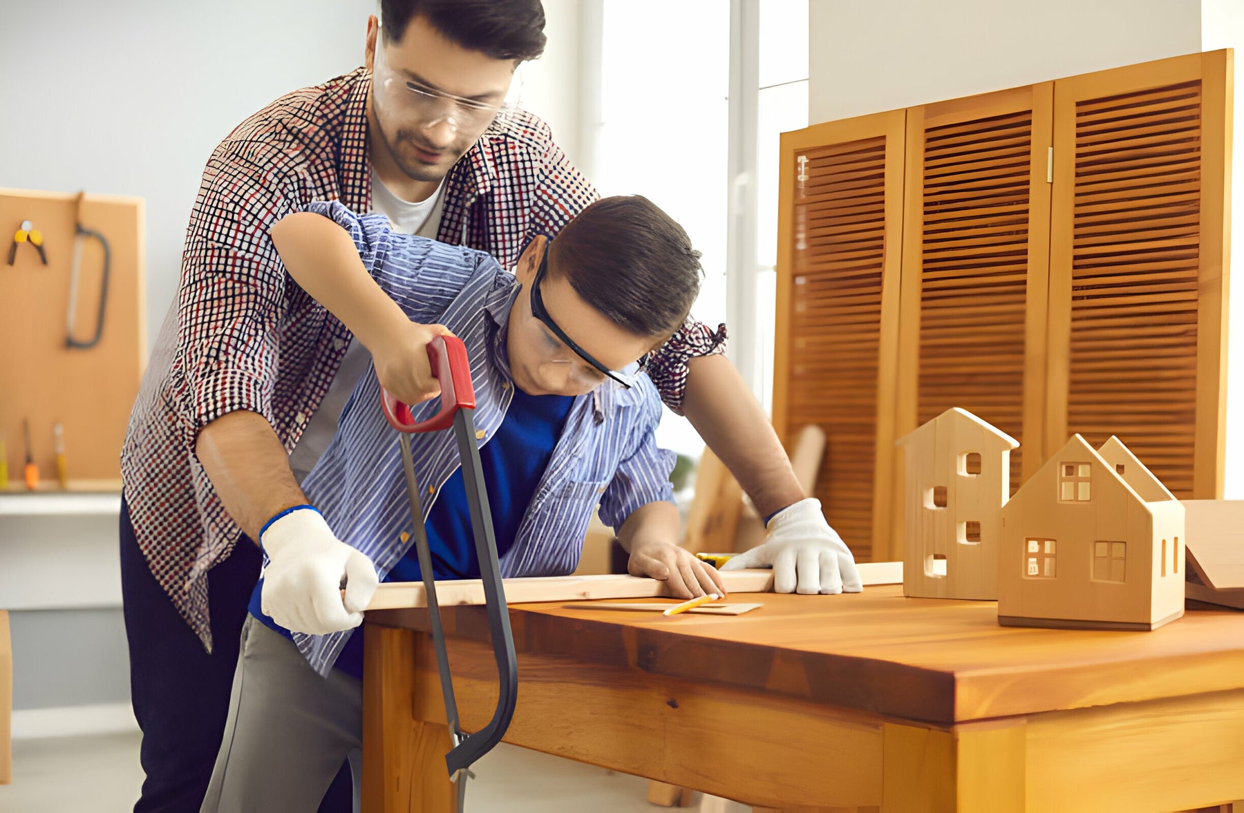 Teaching Kids to Use Real Saws Safely
