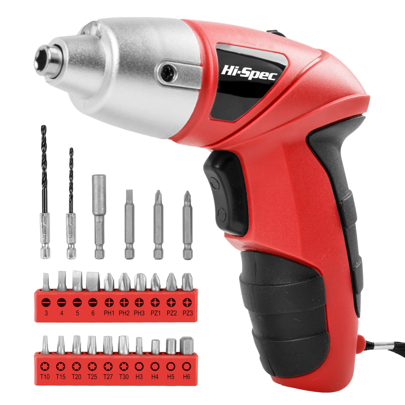 Hi-Spec® Cordless Screwdrivers