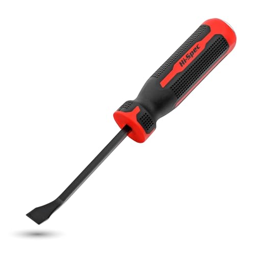 1pc 8" / 205mm Steel Pry Bar. Comfort Hold Handle and Heavy Duty Striking Cap