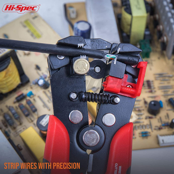 Hi-Spec 3-in-1 Automatic Wire Stripping Tool