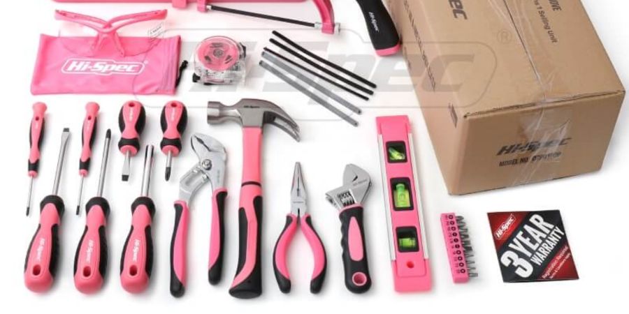 DIY Pink Tool Set