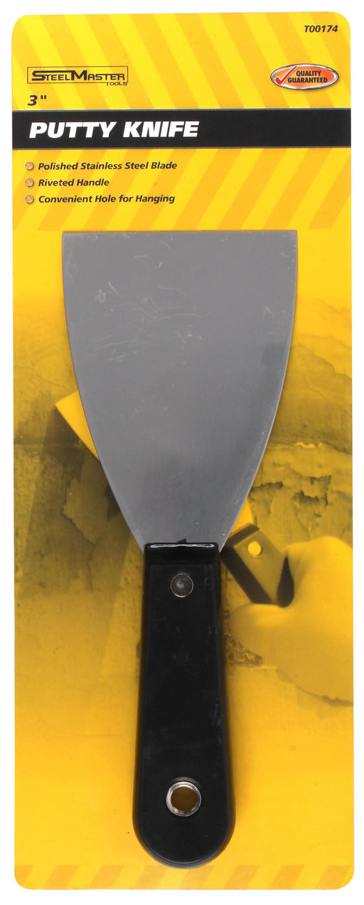Steelmaster 3” Stainless Steel Blade Putty Knife