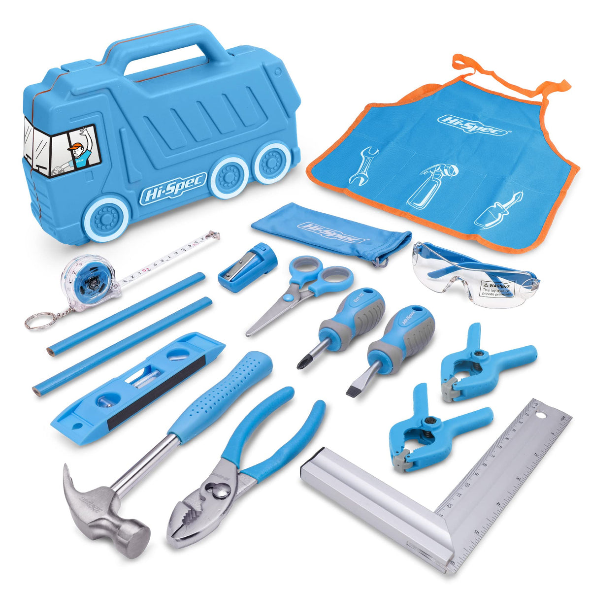 17pc Kids Real Tool Set Child Truck Tool Box Real Metal Hand Tools 17pc-kids-real-tool-set-child-truck-tool-box-real-metal-hand-tools