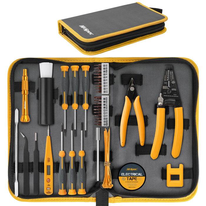 39pc Electronics and Wire Repair Tool Kit Set for Computers, Laptops, Phones and Gadgets