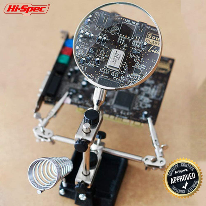 Hi-Spec 1 Piece Helping Hands Solder Stand Quality Control