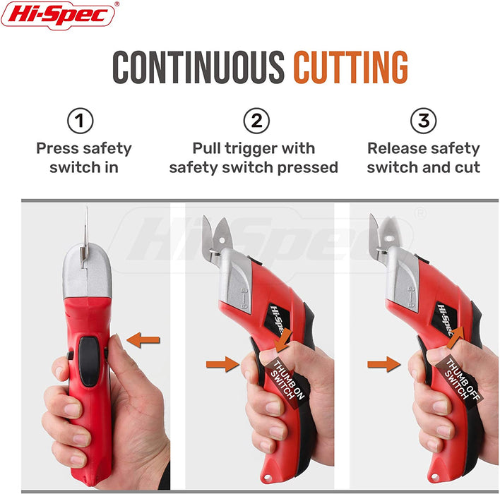 Electric Rotary Cutter 3.6V Cordless Electric Scissor Rechargeable