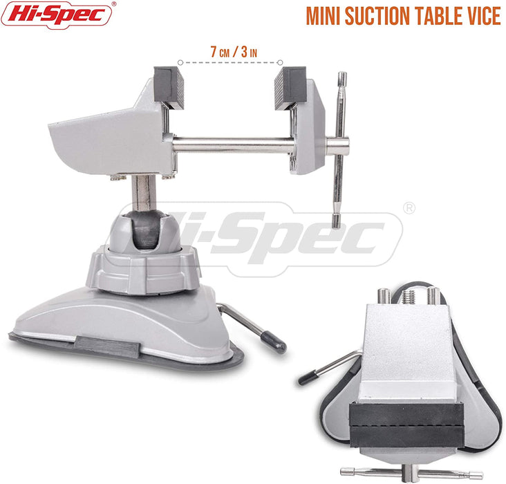 Hi-Spec 1 Piece Hobby & Craftwork Mini Table Suction Vise