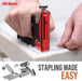 Hi-Spec 3-in-1 Home DIY Steel Staple & Nail Gun Set