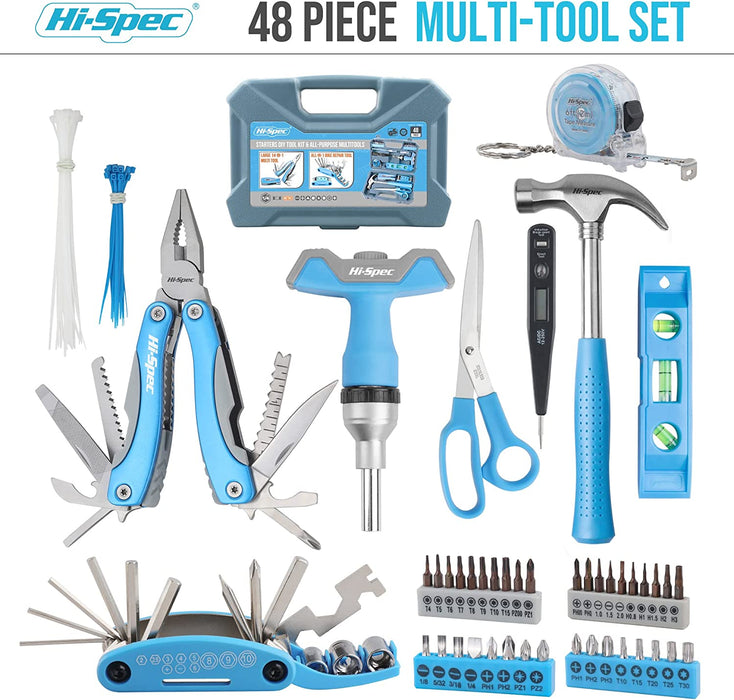 Hi-Spec 48 Piece Starter Tool Kit Set