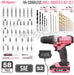 Hi-Spec 58 Piece 18V Pink Drill Driver & Multi Bit Set