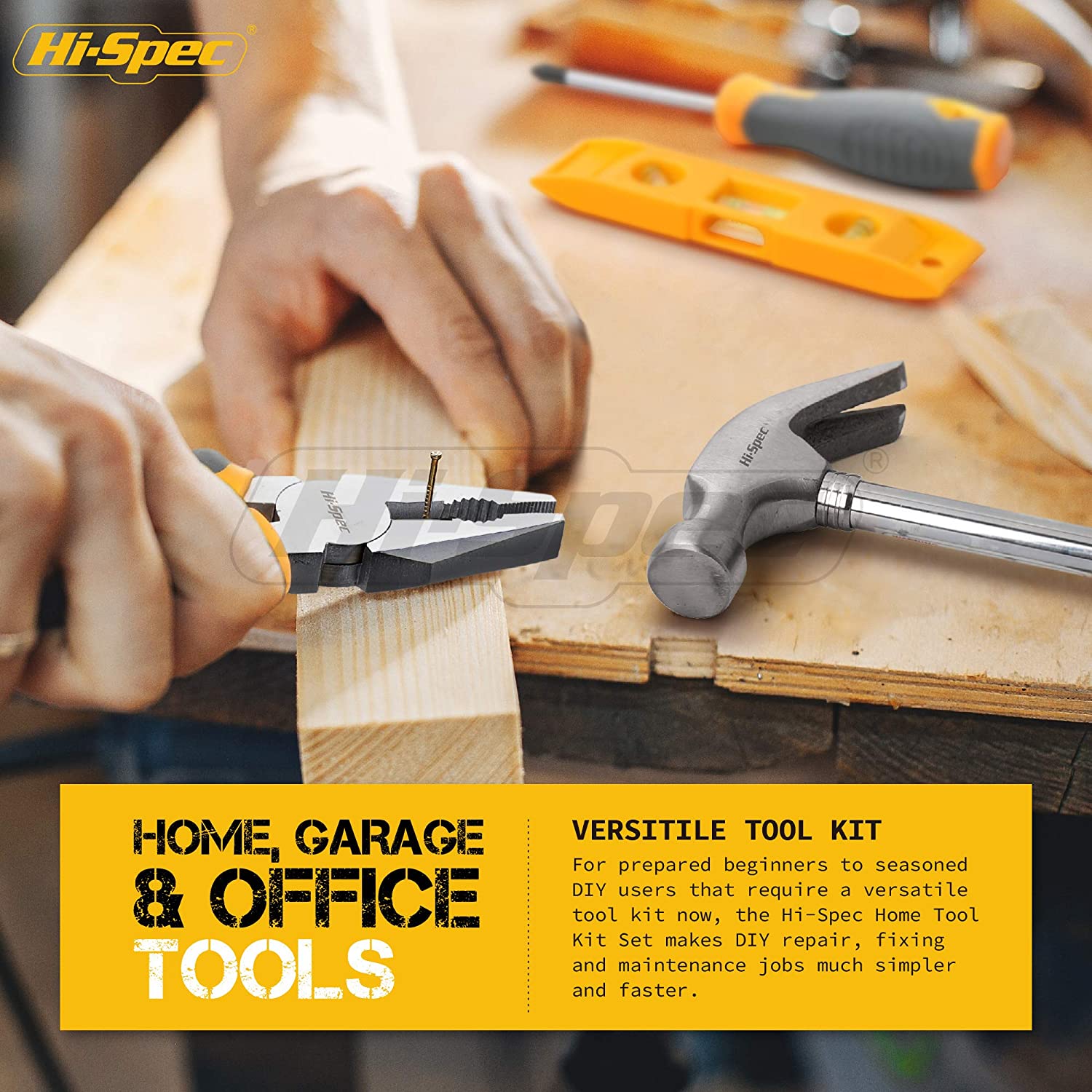 Hi-Spec 38 Piece Home & Office Tool Kit Set — HI-SPEC® Tools Official Site