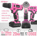Hi-Spec 50 Piece 12V Pink Drill Driver & Multi-Bit Set