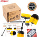 Hi-Spec 4 Piece Drill Brush & Scrub Accessories Set for Drill Driver Power Tools