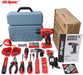 Hi-Spec 57 Piece 8V Electric Power Drill Driver & Home DIY Tool Kit Set