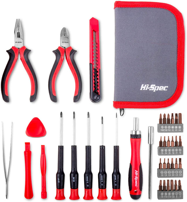 Hi-Spec 38 Piece Repair & Opening Tool Kit Set