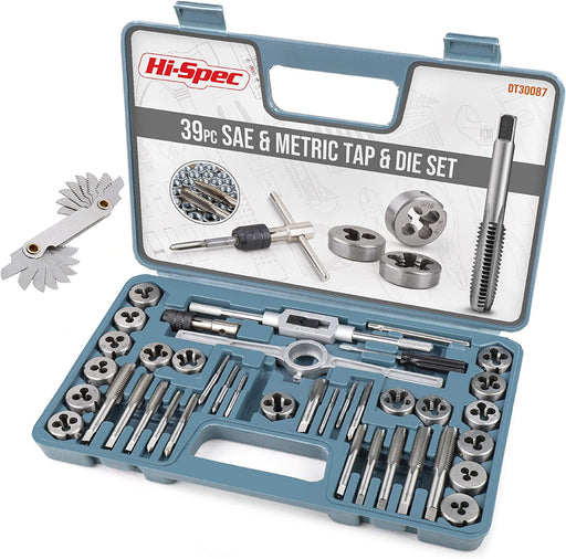 Hi-Spec Tools 89 Piece Auto Mechanics Tool Kit Set with Metric Sockets. Car