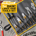 Hi-Spec 7 Piece Pliers, Wrench & Screwdrivers Tool Kit Set